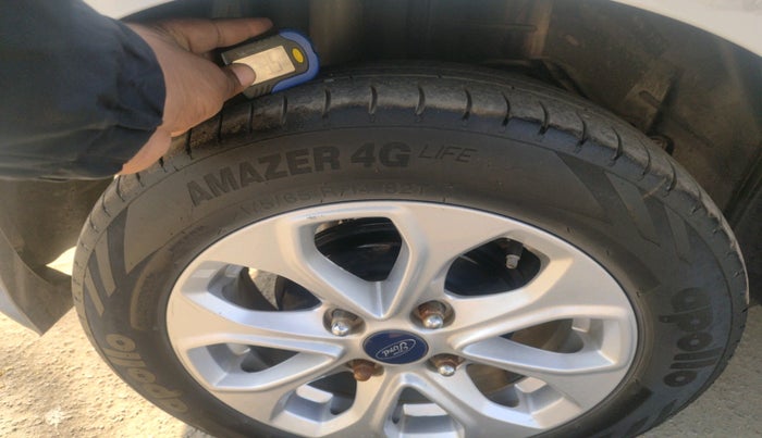 2018 Ford Figo Aspire TITANIUM1.5 DIESEL, Diesel, Manual, 1,13,942 km, tyre