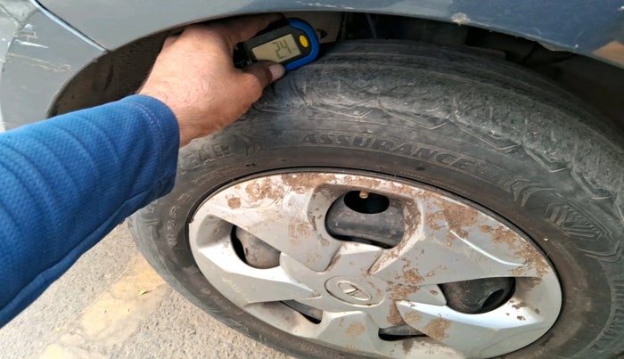 2022 Tata Tiago XT CNG, Petrol, Manual, 66,450 km, tyre