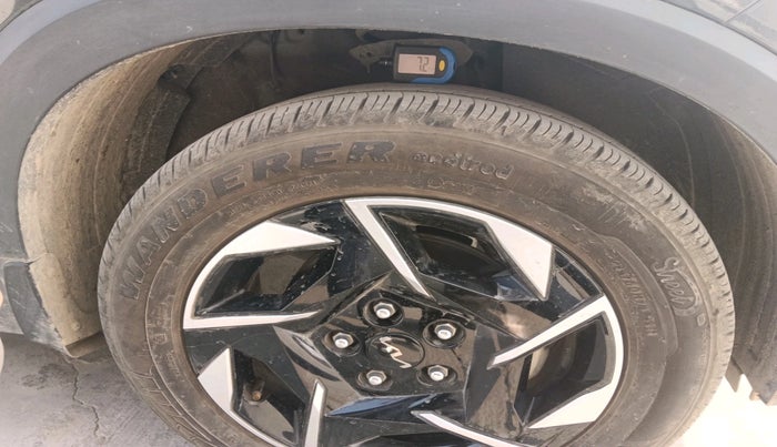 2024 KIA SONET HTK PLUS 1.0 TURBO PETROL IMT, Petrol, Manual, 11,500 km, tyre