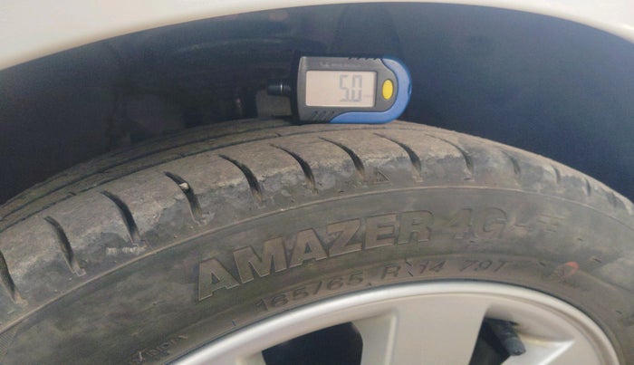 2014 Hyundai Xcent SX 1.2, Petrol, Manual, 55,074 km, tyre