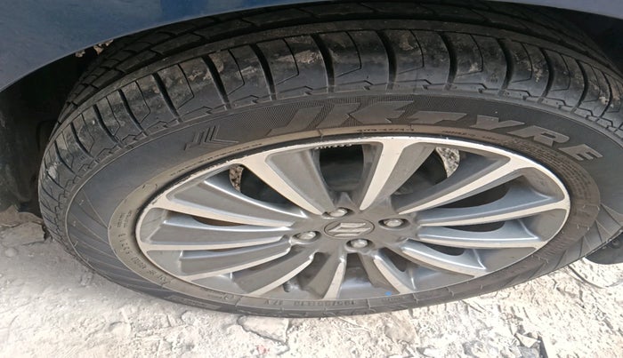 2018 Maruti Ciaz ALPHA 1.5 SHVS PETROL, Petrol, Manual, 48,880 km, tyre