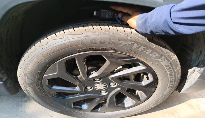 2024 Maruti FRONX ZETA 1.0 TURBO MT, Petrol, Manual, 4,628 km, tyre