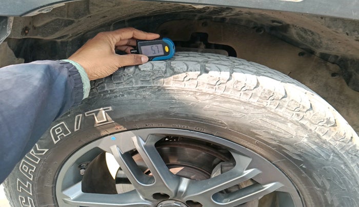 2021 Mahindra Thar LX PETROL HT 4WD AT, Petrol, Automatic, 18,103 km, tyre