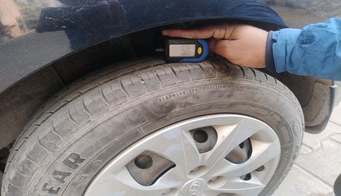 2023 Hyundai AURA SX 1.2, Petrol, Manual, 17,004 km, tyre