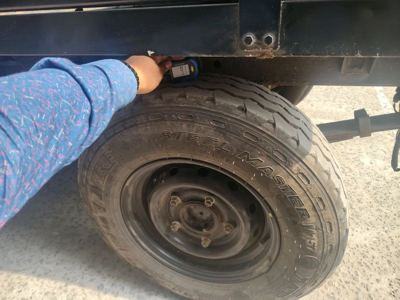 2024 Tata YODHA CREW CABIN 4X4, Diesel, Manual, 10,700 km, tyre