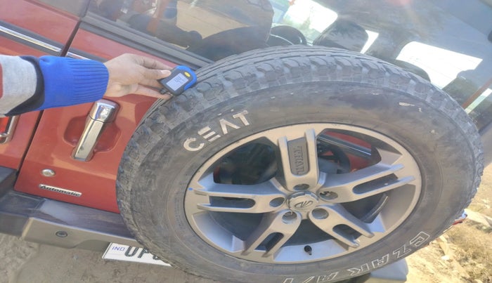 2021 Mahindra Thar LX PETROL HT 4WD AT, Petrol, Automatic, 59,457 km, tyre