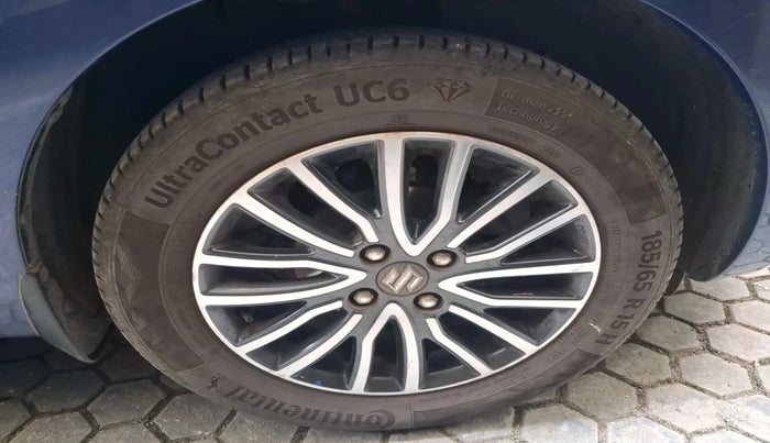 2017 Maruti Dzire ZXI PLUS AMT, Petrol, Automatic, 77,185 km, tyre