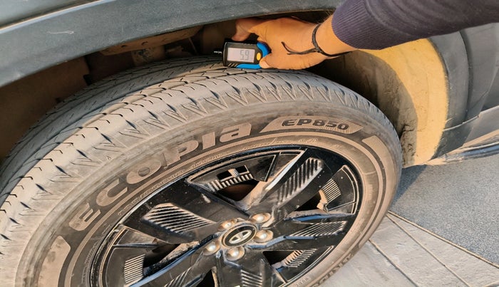 2023 Tata Harrier FEARLESS PLUS DUAL TONE, Diesel, Manual, 23,757 km, tyre