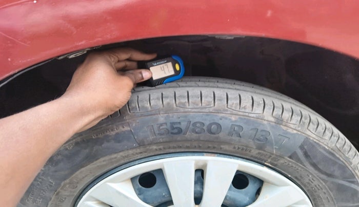 2014 Datsun Go T, Petrol, Manual, 66,500 km, tyre