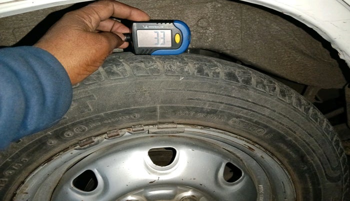 2011 Maruti Alto K10 LXI, Petrol, Manual, 92,362 km, tyre