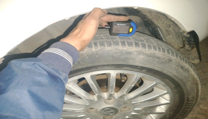 2015 Tata Zest XT PETROL, Petrol, Manual, 1,12,591 km, tyre