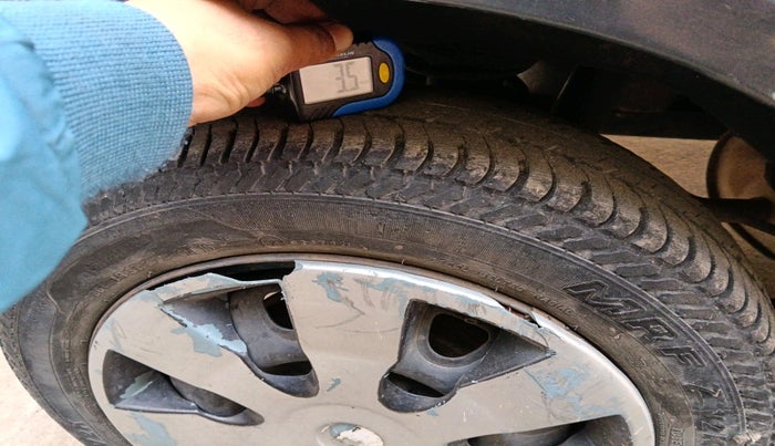 2015 Maruti Alto K10 VXI, Petrol, Manual, 52,501 km, tyre