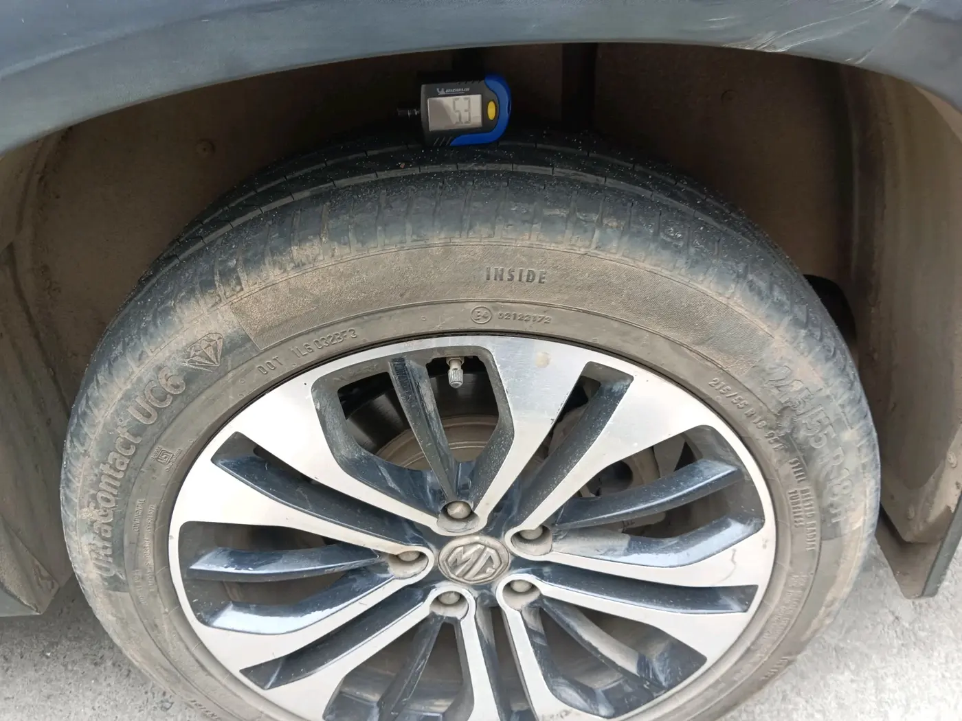 2021 MG HECTOR PLUS SHARP 1.5 PETROL TURBO DCT 6-STR, Petrol, Automatic, 46,533 km, tyre