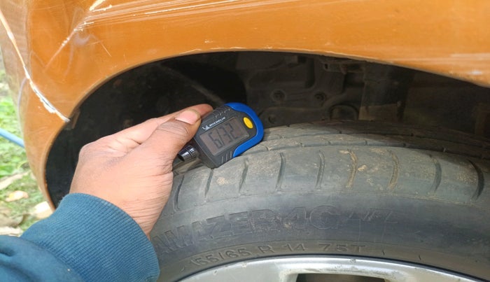 2015 Ford Figo Aspire TITANIUM 1.2 PETROL, Petrol, Manual, 48,623 km, tyre