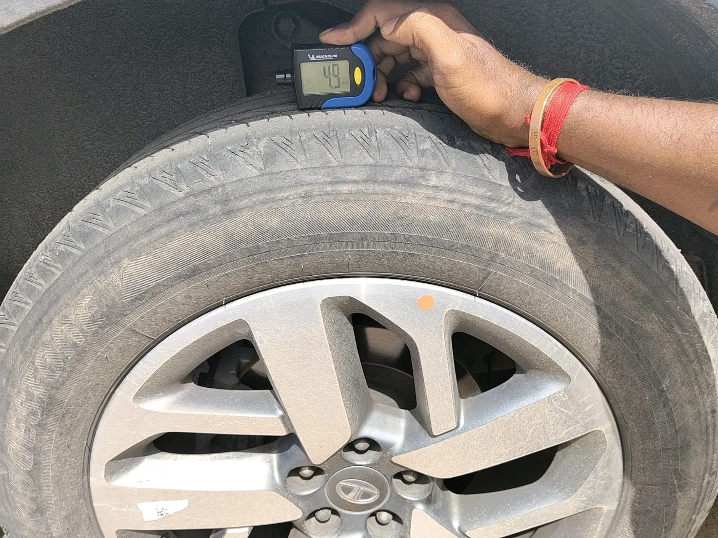 2021 Tata Safari XZ PLUS, Diesel, Manual, 58,470 km, tyre