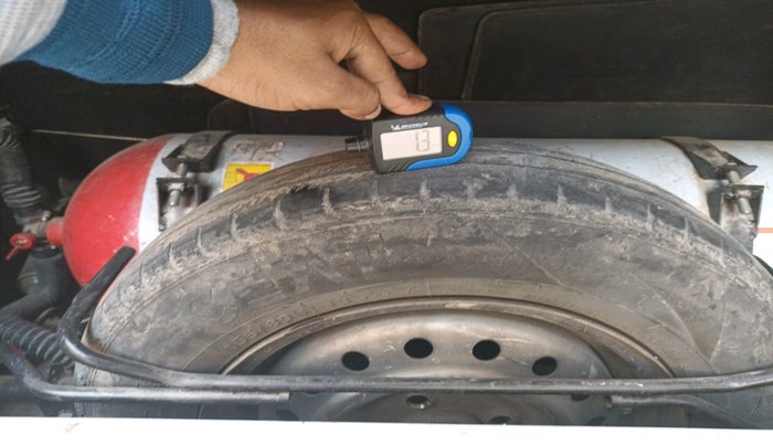 2021 Maruti New Wagon-R LXI CNG (O) 1.0, Petrol, Manual, 95,624 km, tyre