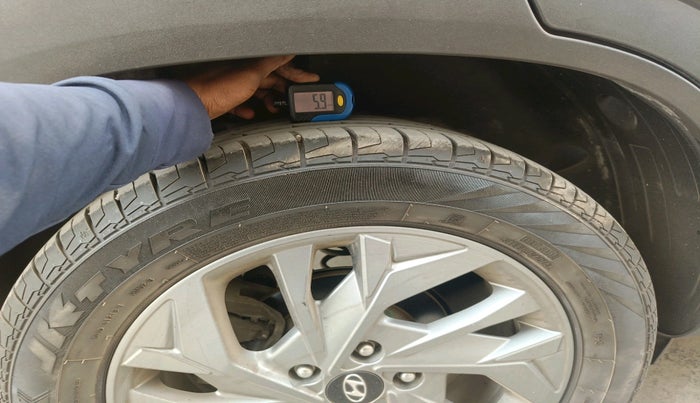 2022 Hyundai Creta SX (O) 1.4 TURBO DCT, Petrol, Automatic, 31,518 km, tyre