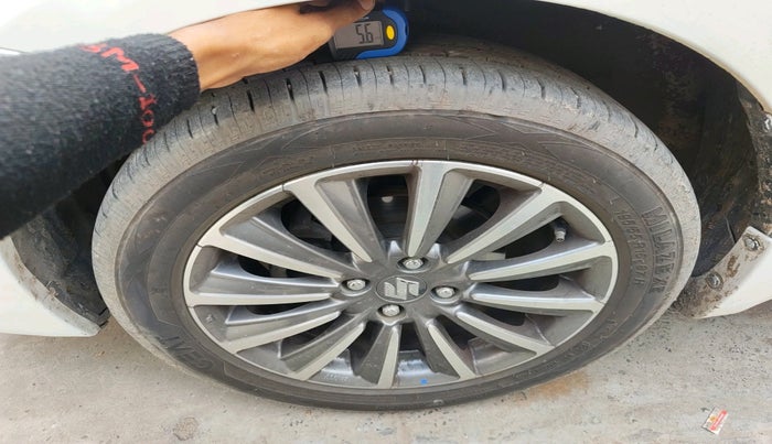 2022 Maruti Ciaz ALPHA  AT 1.5 SHVS PETROL, Petrol, Automatic, 93,806 km, tyre