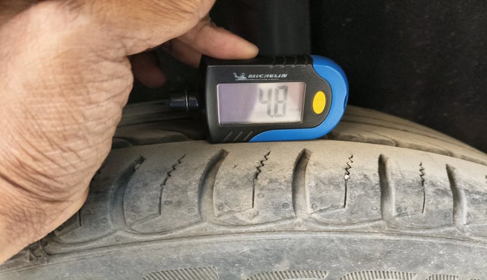 2018 Ford Ecosport TITANIUM + 1.5L PETROL AT, Petrol, Automatic, 77,199 km, tyre