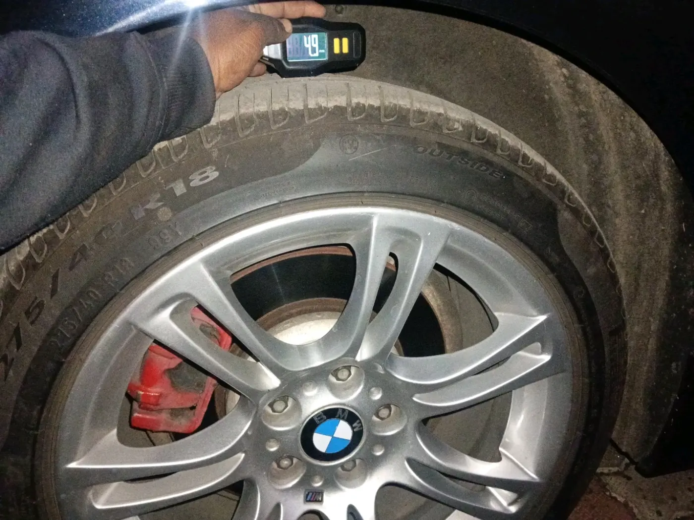 2013 BMW 5 Series 530D M SPORT, Diesel, Automatic, 96,048 km, tyre