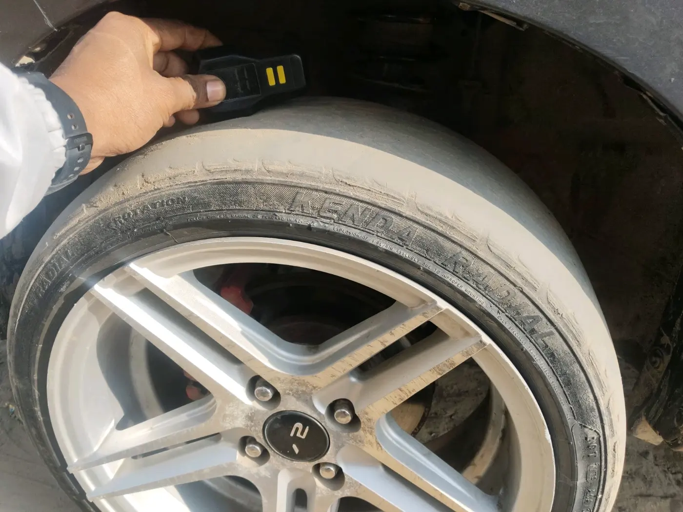 2018 Maruti Alto K10 VXI, Petrol, Manual, 97,228 km, tyre