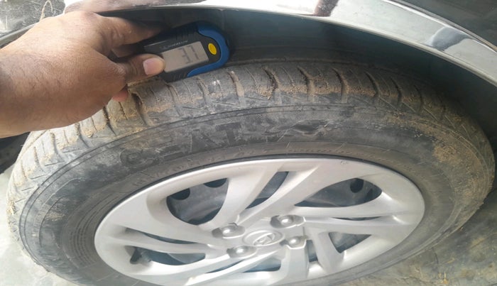 2021 Hyundai AURA S 1.2 CNG, Petrol, Manual, 24,728 km, tyre