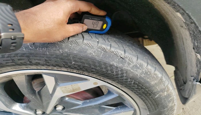 2021 Hyundai Creta EX 1.5 DIESEL, Diesel, Manual, 77,268 km, tyre