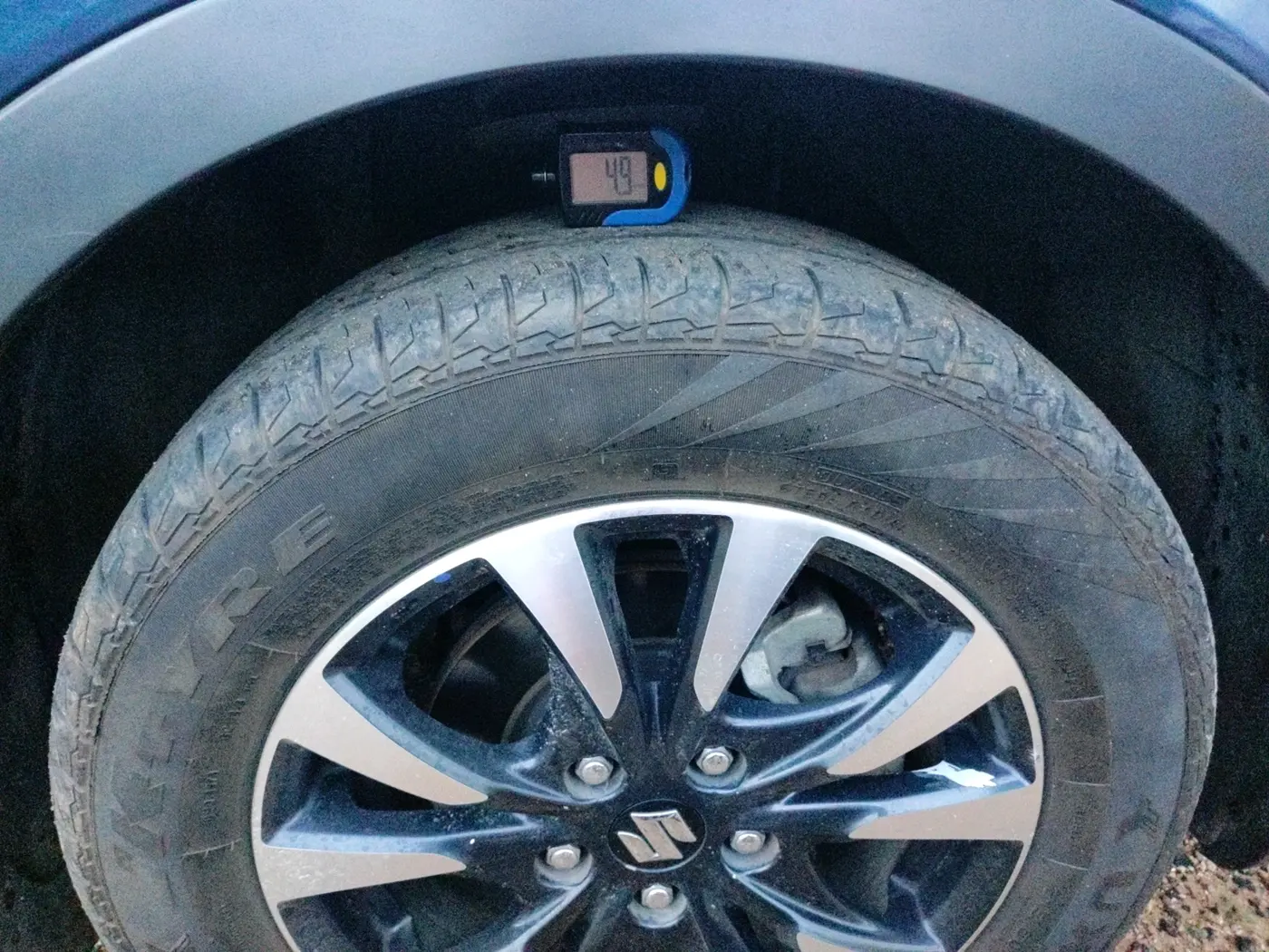 2021 Maruti S Cross ZETA 1.5, Petrol, Manual, 19,989 km, tyre