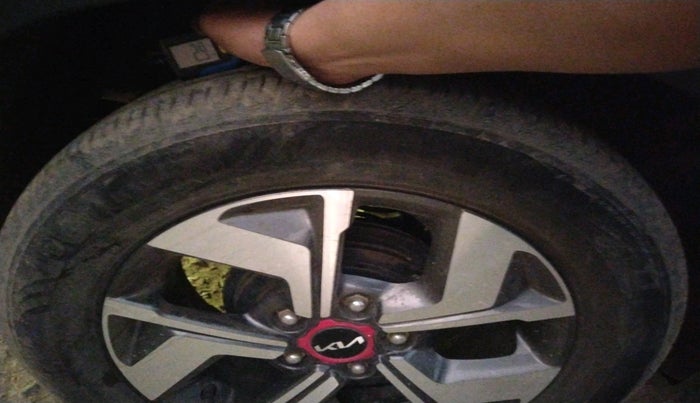 2022 KIA SONET GTX PLUS 1.0 IMT, Petrol, Manual, 1,35,349 km, tyre