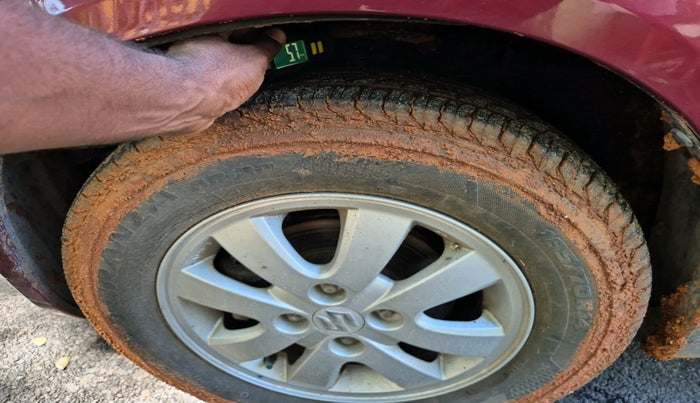 2010 Maruti Ritz ZXI, Petrol, Manual, 651 km, tyre