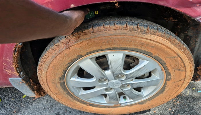 2010 Maruti Ritz ZXI, Petrol, Manual, 651 km, tyre