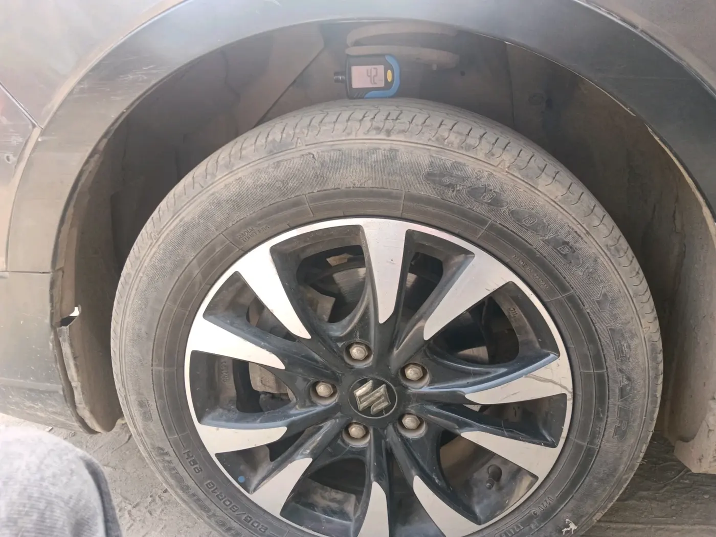 2018 Maruti S Cross ZETA 1.3, Diesel, Manual, 1,02,347 km, tyre