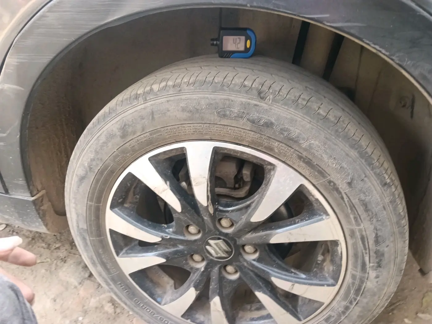 2018 Maruti S Cross ZETA 1.3, Diesel, Manual, 1,02,347 km, tyre