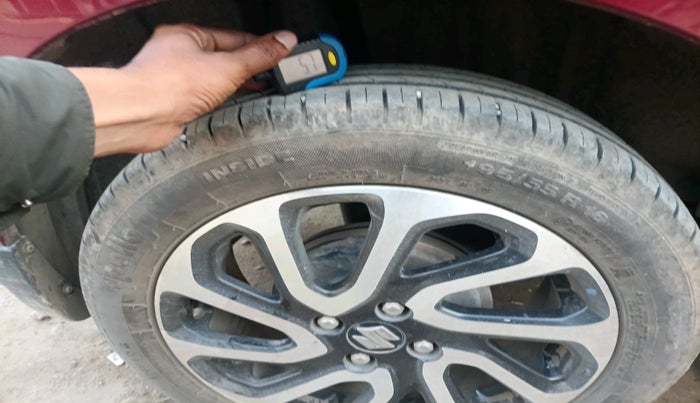 2023 Maruti Baleno ALPHA 1.2 AGS, Petrol, Automatic, 26,876 km, tyre