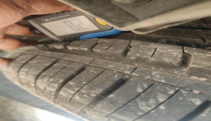 2021 Tata Harrier XZA PLUS 2.0L, Diesel, Automatic, 78,785 km, tyre