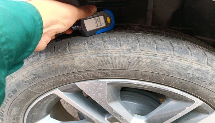 2022 Tata TIGOR XZA PLUS PETROL, Petrol, Automatic, 40,784 km, tyre