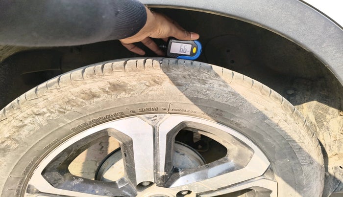 2022 Tata NEXON XZA PLUS DIESEL, Diesel, Automatic, 66,610 km, tyre