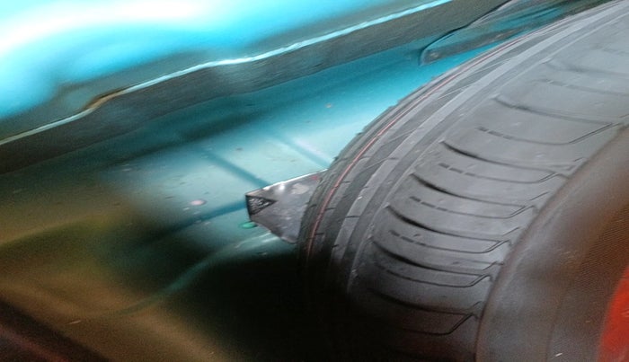 2024 Tata NEXON CREATIVE+ SUNROOF AMT 1.2 PETROL, Petrol, Automatic, 2,100 km, tyre