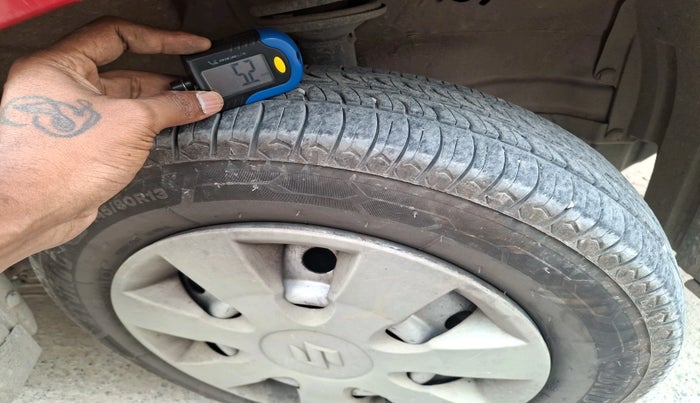 2013 Maruti Wagon R 1.0 LXI, Petrol, Manual, 75,059 km, tyre