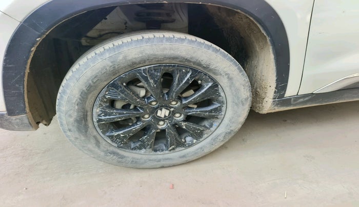 2021 Maruti Vitara Brezza ZXI, Petrol, Manual, 46,763 km, tyre