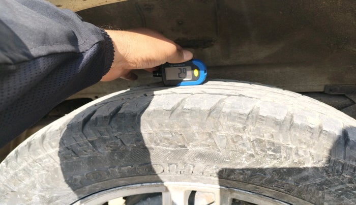 2017 Mahindra Scorpio S10 2WD INTELLI-HYBRID, Diesel, Manual, 21,133 km, tyre