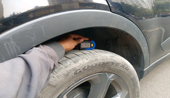 2021 Tata NEXON XZ PLUS PETROL DARK EDITION, Petrol, Manual, 46,595 km, tyre