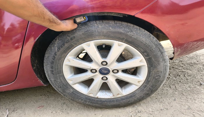 2012 Ford Fiesta TITANIUM+ PETROL AT, Petrol, Automatic, 65,701 km, tyre