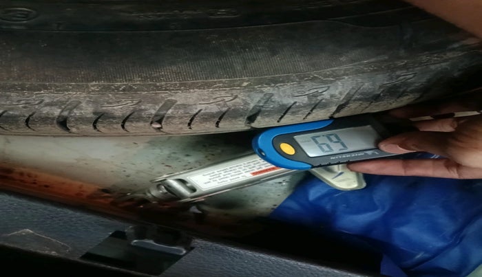 2023 Maruti BREZZA ZXI + SMART HYBRID, Petrol, Manual, 68,047 km, tyre