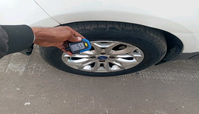 2017 Ford Ecosport TITANIUM 1.5L DIESEL, Diesel, Manual, 1,00,004 km, tyre