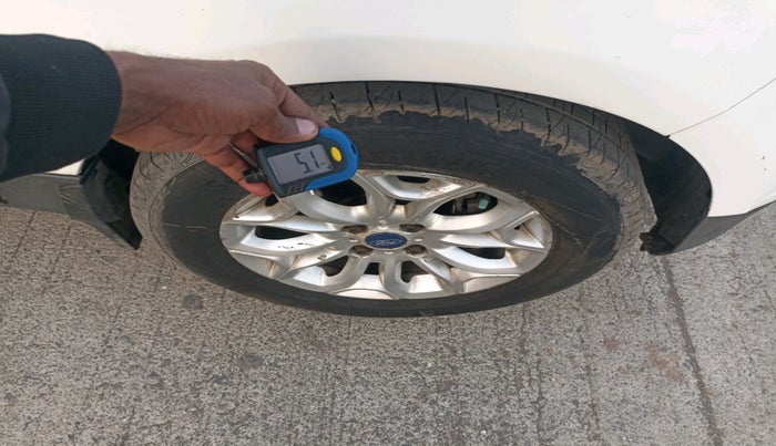 2017 Ford Ecosport TITANIUM 1.5L DIESEL, Diesel, Manual, 1,00,004 km, tyre