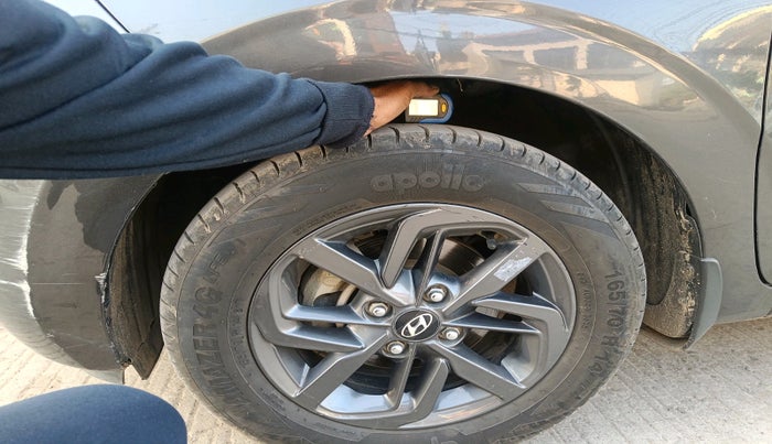 2022 Hyundai GRAND I10 NIOS SPORTZ 1.2 KAPPA VTVT CNG, Petrol, Manual, 51,035 km, tyre