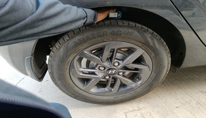 2022 Hyundai GRAND I10 NIOS SPORTZ 1.2 KAPPA VTVT CNG, Petrol, Manual, 51,035 km, tyre