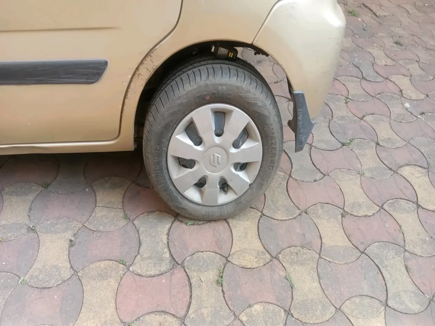 2010 Maruti Wagon R VXI MINOR, Petrol, Manual, 1,234 km, tyre