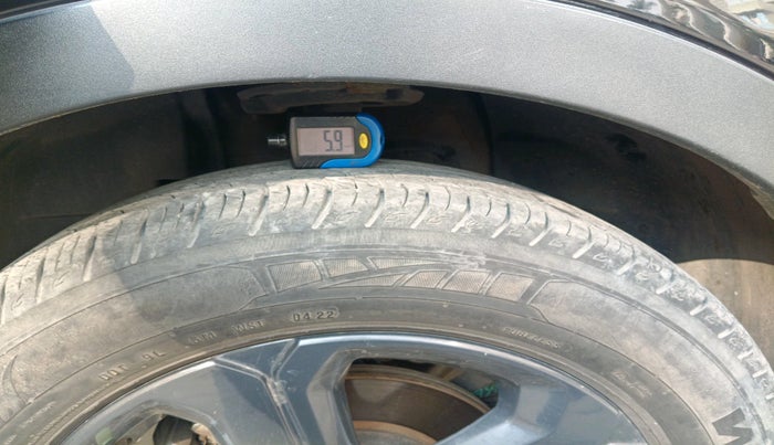 2022 Tata NEXON EV XZ PLUS LUX DARK EDITION, Electric, Automatic, 40,584 km, tyre